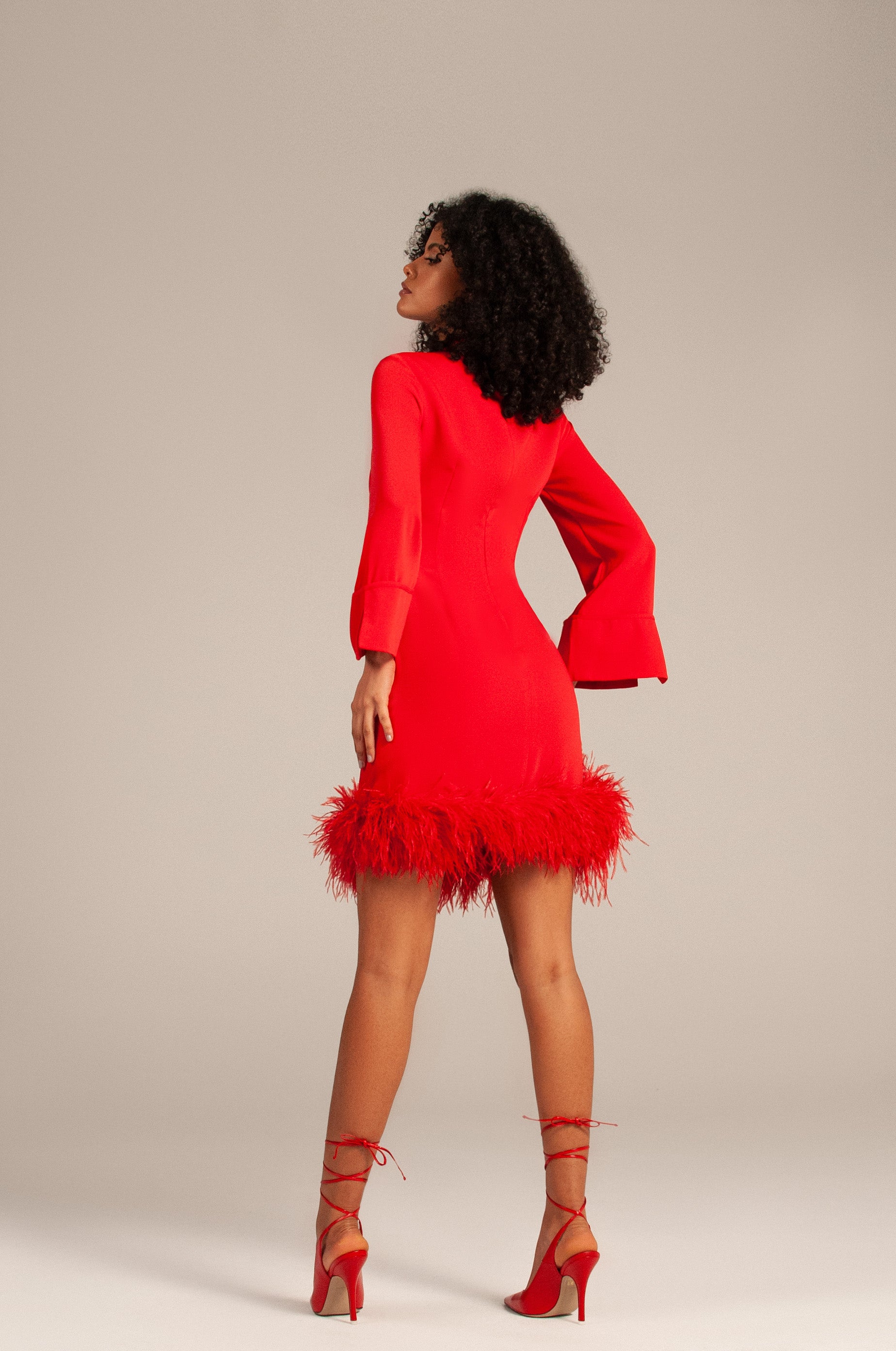 Dahlia Red Dress